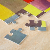 Flora on Sand van Paul Klee, Abstracte kunst Legpuzzel (Zijkant)