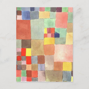 Flora op zand door Paul Klee Briefkaart