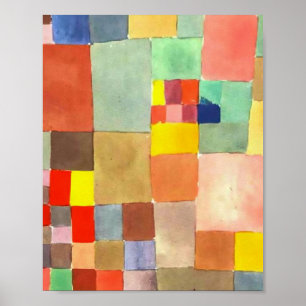 Flora op zand Paul Klee Poster