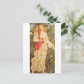Flora par Evelyn de Morgan Carte postale (Debout devant)