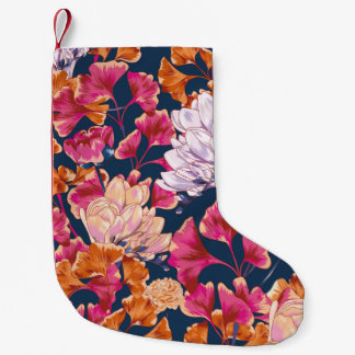 Flora   patroon herhalen kleine kerstsok