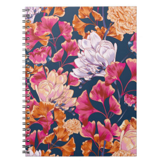 Flora   patroon herhalen notitieboek