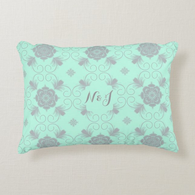 Flora Royale Decorative Accent Pillow Accent Kussen (Voorkant)