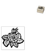 Flora Rubberstempel (Gestempeld)