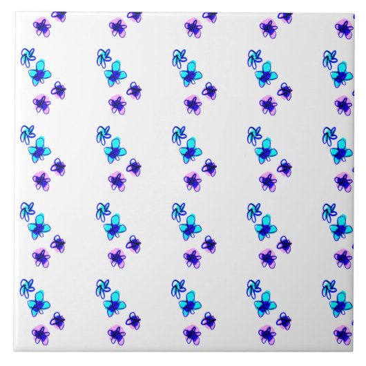 Flora Tegeltje (Voorkant)