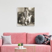 Flora Thundercloud Funmaker Canvas Print (Insitu (Woonkamer))
