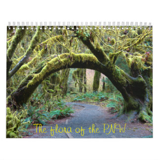flora van de PNW Kalender