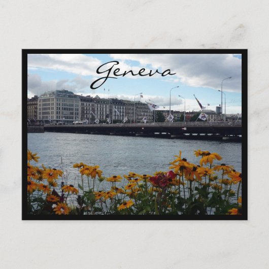 flora van het genève - meer briefkaart (Voorkant)