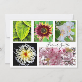 flora van Seattle Kaart