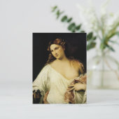 Flora, van Titiaan Briefkaart (Staand voorkant)