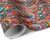  floraal cadeaupapier (Rol Hoek)