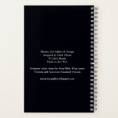Floraal Christelijk Gebedenboek Notitieboek (Achterkant)