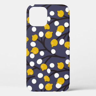 floraal delicaat botanisch patroon. iPhone 12 hoesje