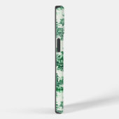  floraal groen toile jouy monogram Case-Mate iPhone case (Achterkant / Rechts)