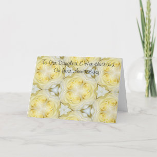Floraal Huwelijk Dochter Gepersonaliseerd Jubileum Kaart
