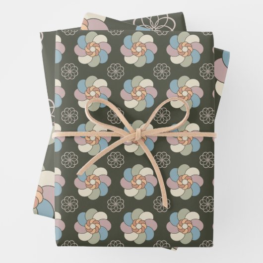 floraal inpakpapier (In situ)