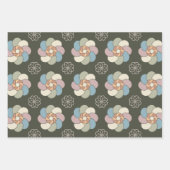  floraal inpakpapier vel (Voorkant 2)