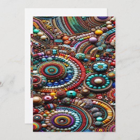  floraal kaart (Voorkant / Achterkant)