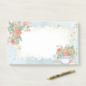 floraal post-it® notes (Op bureau)