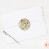  floraal ronde sticker (Envelop)