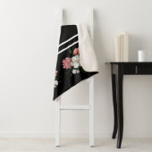  floraal sherpa deken (In situ)