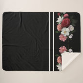  floraal sherpa deken (Voorkant (horizontaal))