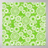 floraalgroen Poster (Voorkant)