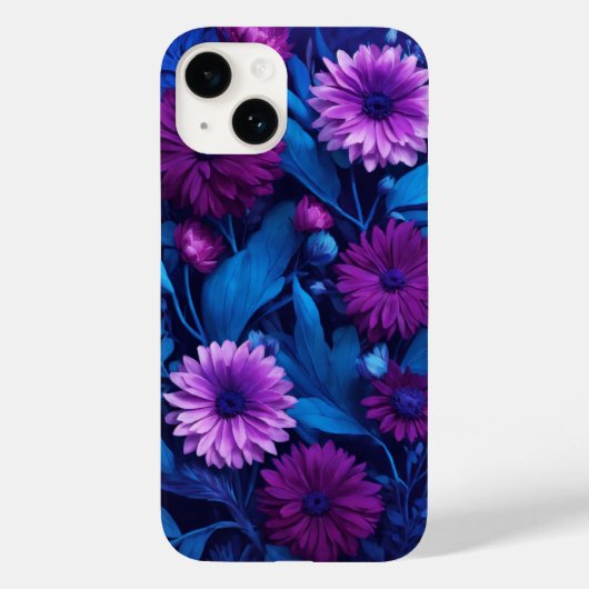 FloraBloom : Élégant coque iphone Floral (Verso)