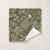Floraison Celtique (Gant de toilette)