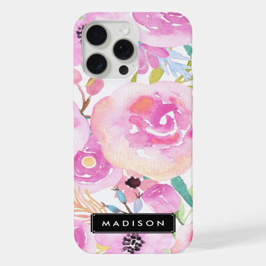 Floraison d'aquarelles de printemps (Verso)
