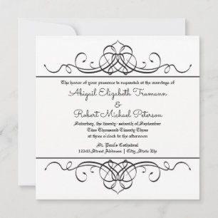 Floraison Vintage - Faire-part de mariage