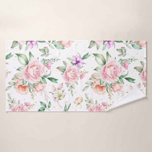 Floral (Serviette de bain)