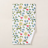 Floral (Serviette à main)