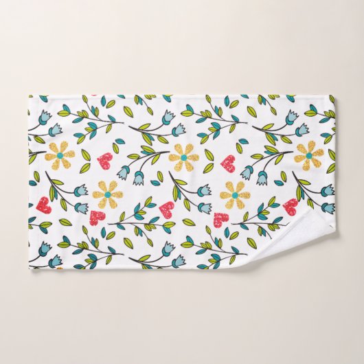 Floral (Serviette à main)