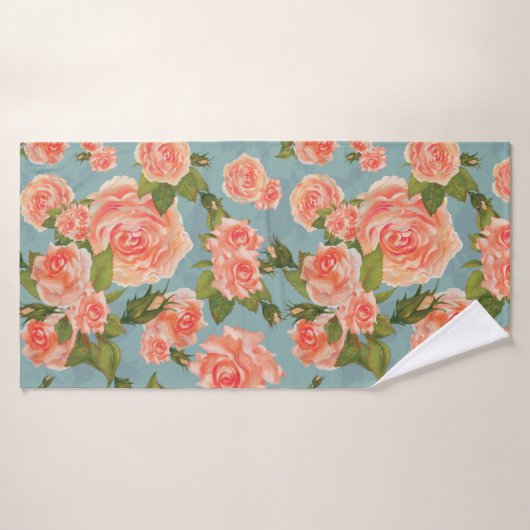 Floral (Serviette de bain)