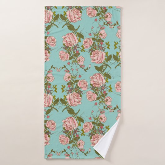 Floral (Serviette de bain)