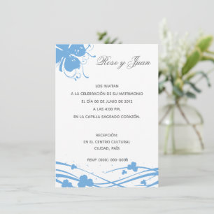 Floral-02 - Invitation de Mariage