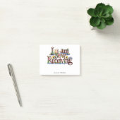 *~* Floral 4 IK ONTVANG NU AP85 Manifesting Post-it® Notes (Kantoor)