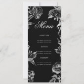 Floral 60e Anniversaire Programme Silver Black Men (Dos)