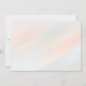 Floral 8e anniversaire Invitation Printemps Style (Dos)