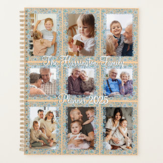 Floral 9 foto collage Planner
