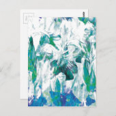 Floral Abstract 12 kaarten (Voorkant / Achterkant)