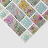 Floral Abstract-9Tissue Paper Tissuepapier (Detail)