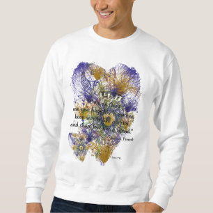 Floral Abstract Spaans spreekwoord voor tantes Trui