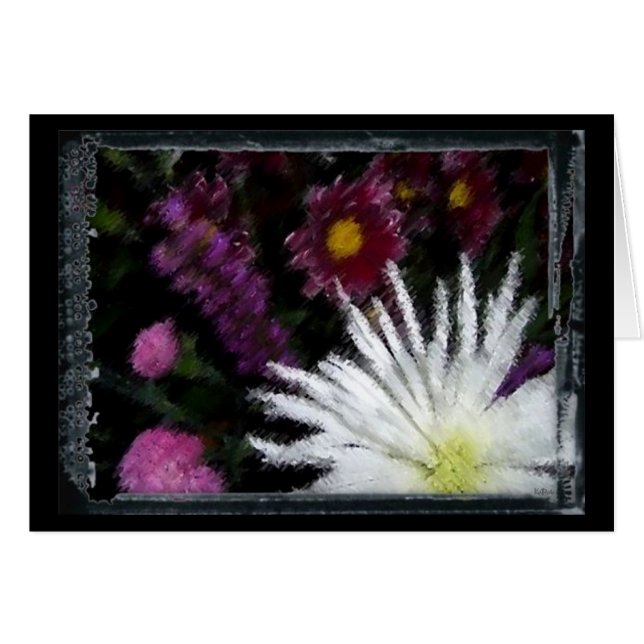 Floral Abstrait (Devant horizontal)