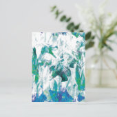 Floral Abstrait 12 Cartes (Debout devant)