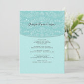 Floral Abundance Uitnodiging (Staand voorkant)