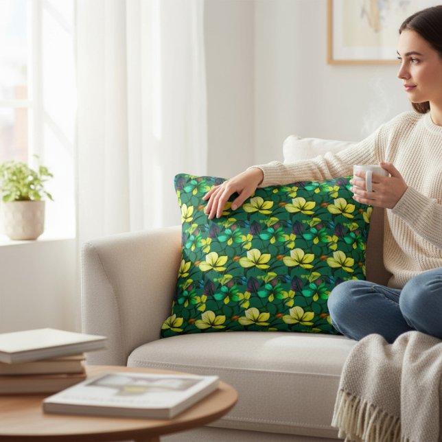 Floral Accent Kussen (Creator heeft geüpload)