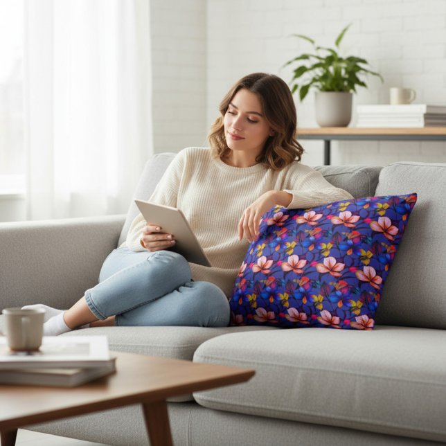 Floral Accent Kussen (Creator heeft geüpload)