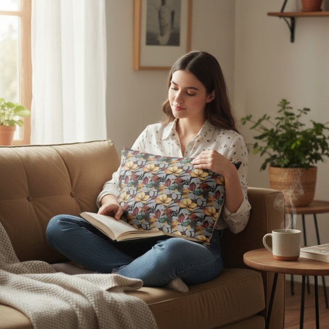 Floral Accent Kussen (Creator heeft geüpload)